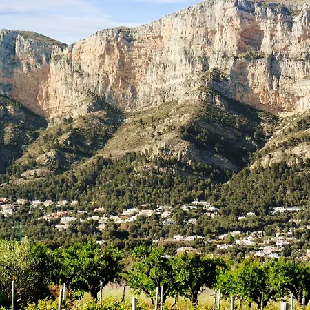 Stunning In Javea, Spain, With Private Pool, Garden And Panorami
